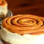 Cinnamon Roll Honeybun Cheesecake