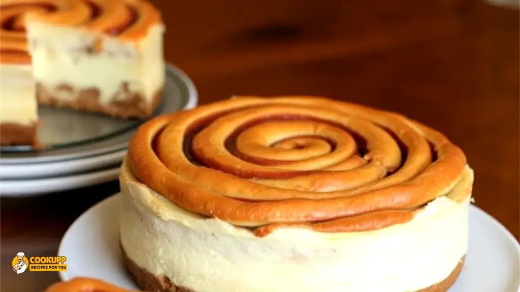 Cinnamon Roll Honeybun Cheesecake