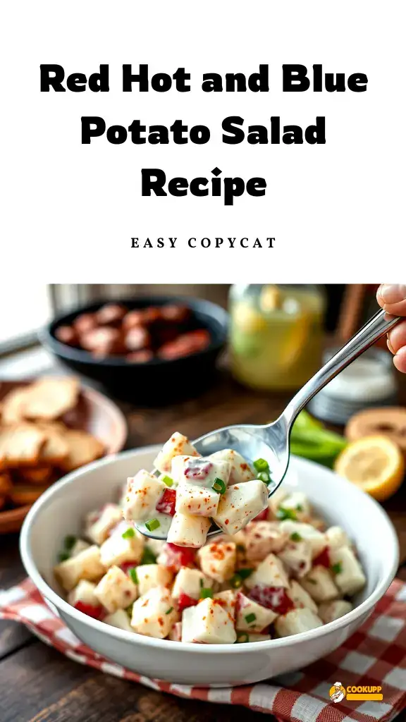 Red Hot and Blue Potato Salad Recipe