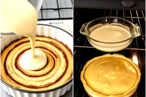 Cinnamon Roll Honeybun Cheesecake