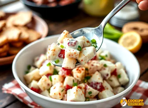 Step 5 Red Hot and Blue Potato Salad Recipe