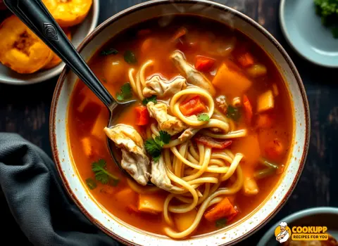 puerto rican chicken noodle soup recipe