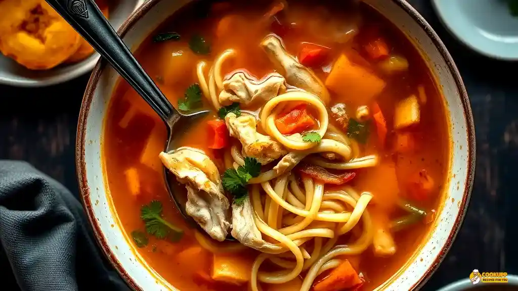 puerto rican chicken noodle soup recipe