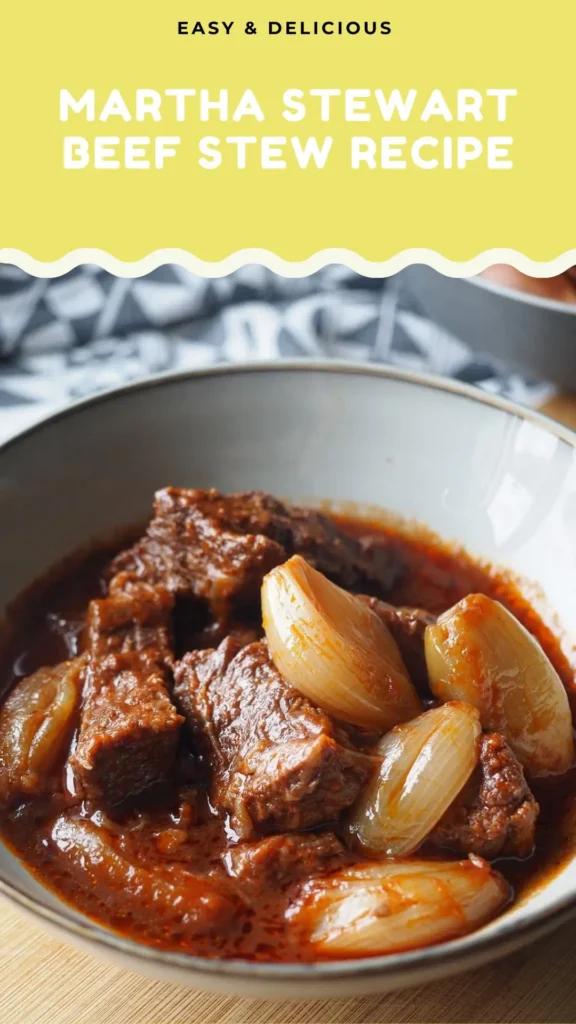 Delicious Martha Stewart Beef Stew