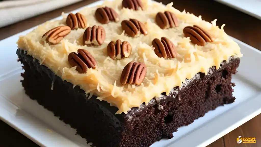 German Chocolate Poke Cake Recipe
