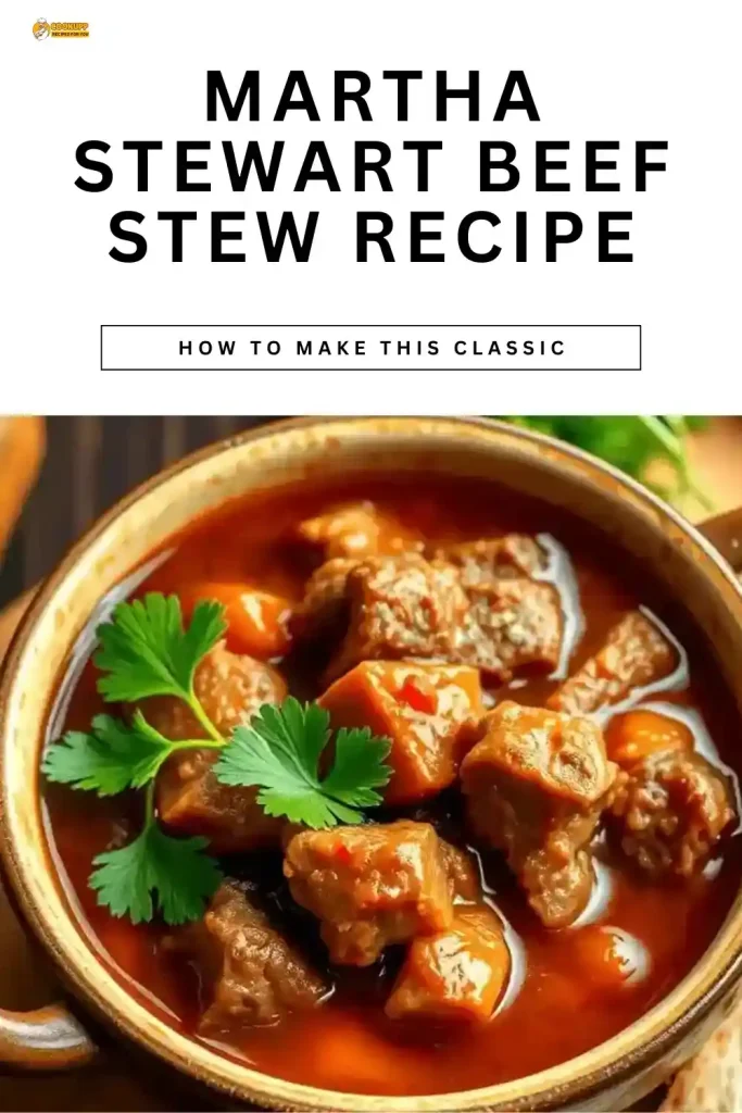 Martha Stewart's Beef Stew Recipe