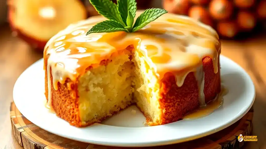 Pineapple Juice Cake Recipe
