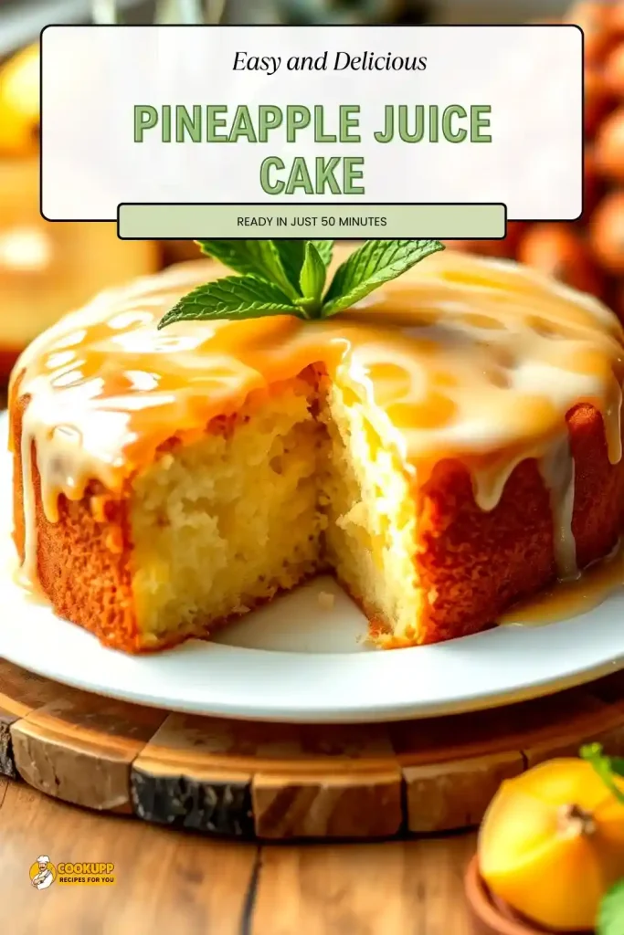 Pineapple Juice Cake Recipes