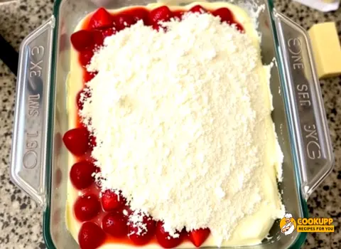 Step 4 Strawberry Cheesecake Dump Cake Recipe