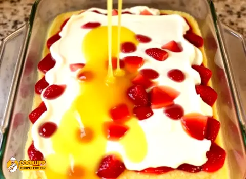 Step 5 Strawberry Cheesecake Dump Cake Recipe