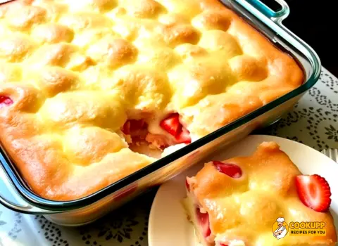 Step 8 Strawberry Cheesecake Dump Cake Recipe