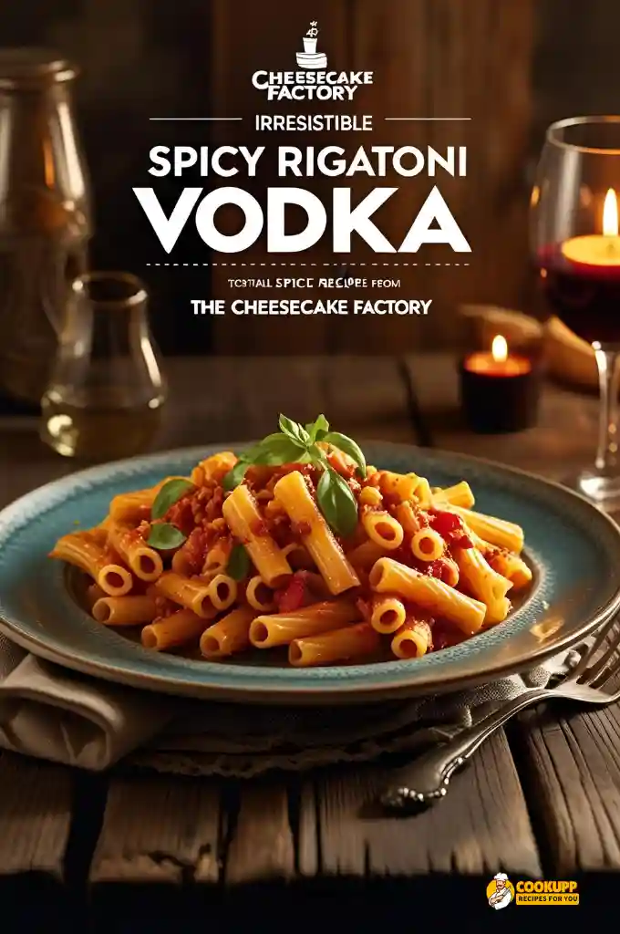Copycat Cheesecake Factory Spicy Rigatoni Vodka Recipe