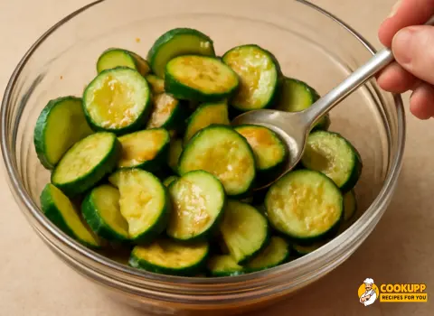 Step 3 Gyu Kaku Spicy Cucumber Recipe