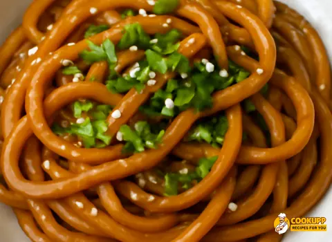 Step 4 Gyu Kaku Garlic Noodles Recipe
