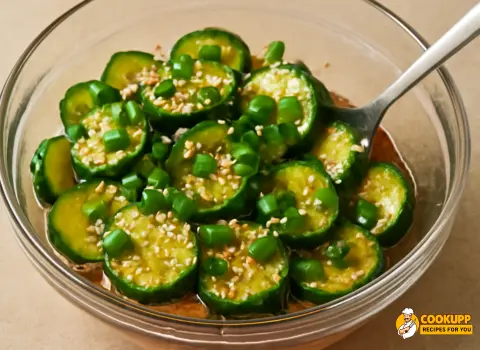 Step 4 Gyu Kaku Spicy Cucumber Recipe