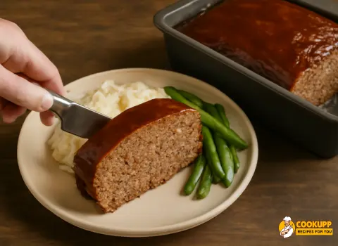 Step 7 Copycat Golden Corral Meatloaf Recipe