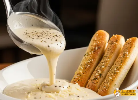 Step 6 Olive Garden Alfredo Dipping Sauce
