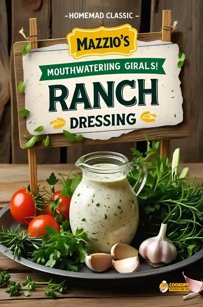 Delicious Mazzio’s Ranch Dressing Recipe