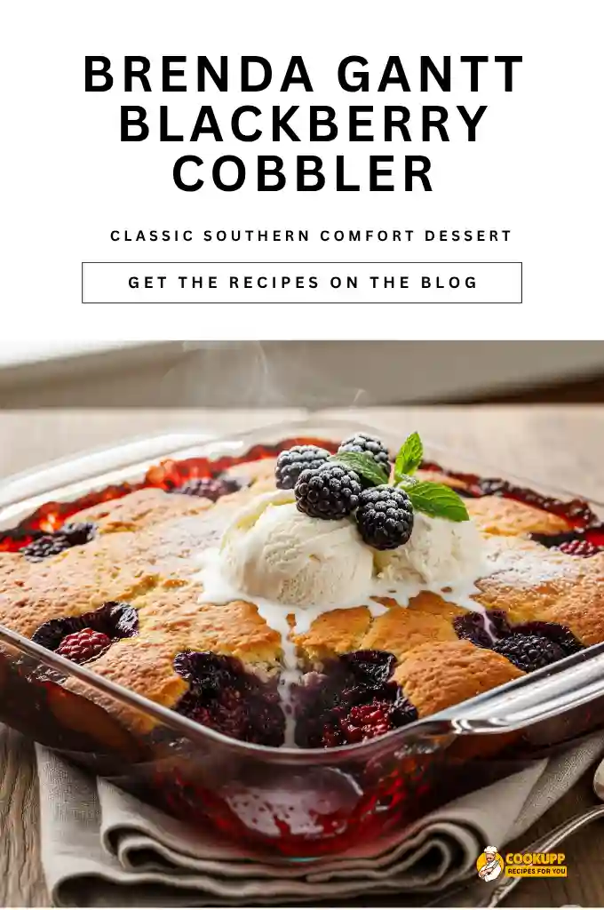 Easy Brenda Gantt Blackberry Cobbler