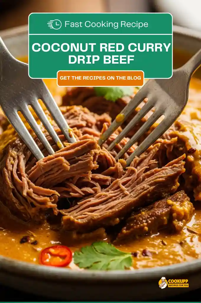 Easy Coconut Red Curry Drip Beef
