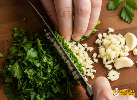Step 1 Chimichurri Pizza Sauce Recipe