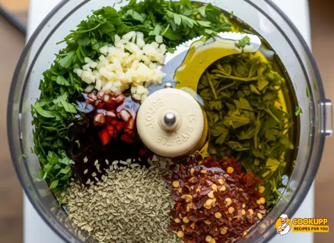 Step 2 Chimichurri Pizza Sauce Recipe