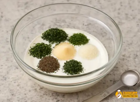 Step 2 Mazzio’s Ranch Dressing Recipe