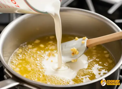 Step 2 Olive Garden Alfredo Dipping Sauce