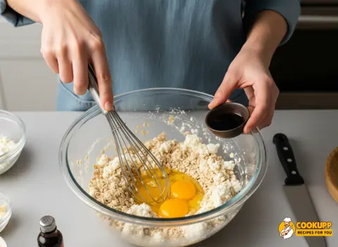 Step 2 cottage cheese oats pancakes Recipe