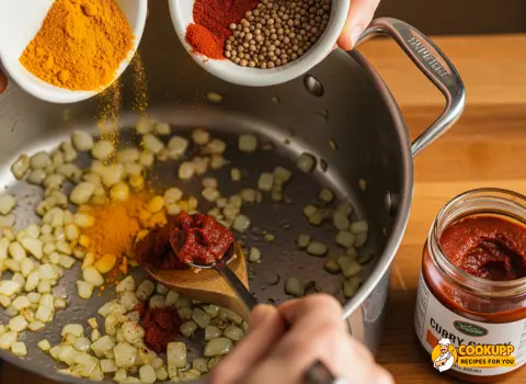 Step 3 Coconut Red Curry Drip Beef Recipe