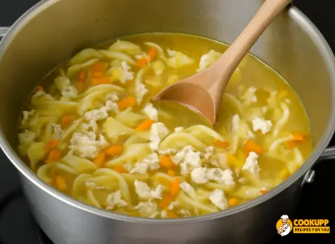 Step 4 Carrabba’s Chicken Noodle Soup Recipe