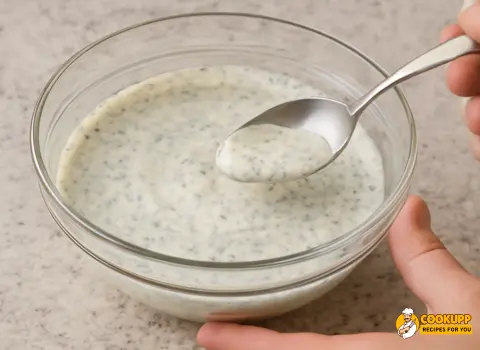 Step 4 Mazzio’s Ranch Dressing Recipe