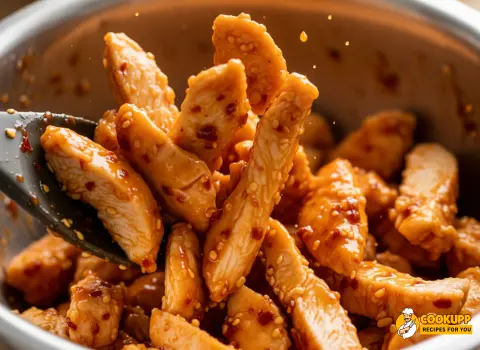 Step 4 Qdoba Hot and Sweet Chicken Recipe