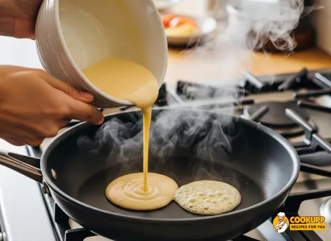 Step 4 cottage cheese oats pancakes Recipe