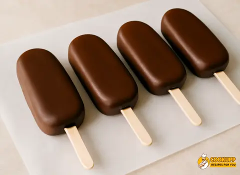 Step 5 Homemade Eskimo Pie Popsicle Recipe