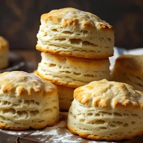 Brenda Gantt Buttermilk Biscuits fresh out of the oven, golden and flaky
