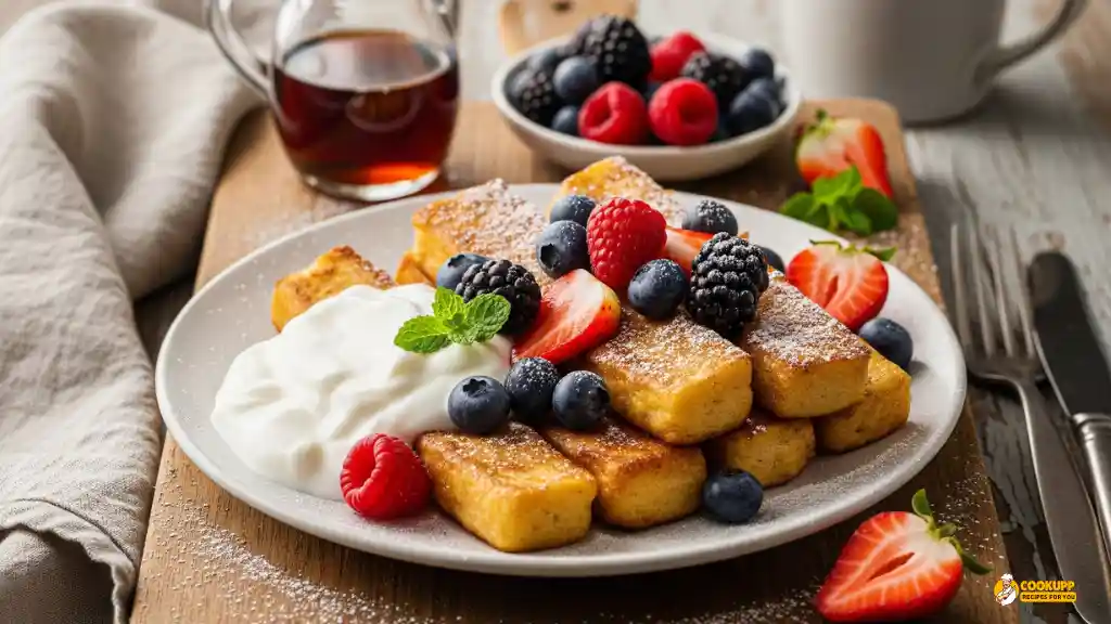 High-Protein French Toast Sticks Recipe