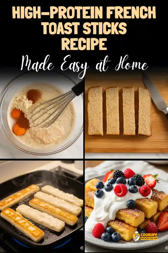 High-Protein French Toast Sticks