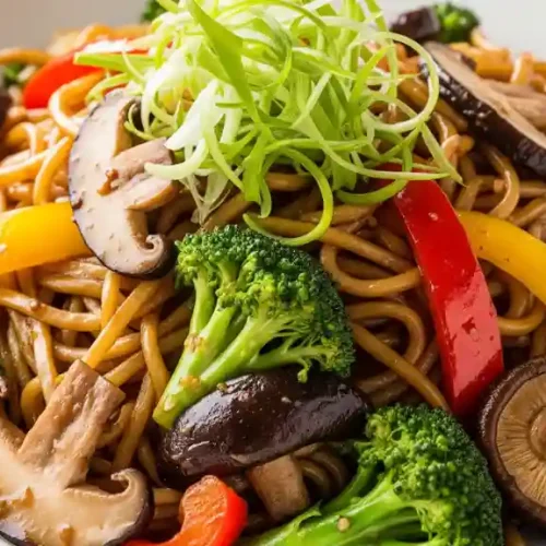 Yard House Shiitake Garlic Noodles Recipe