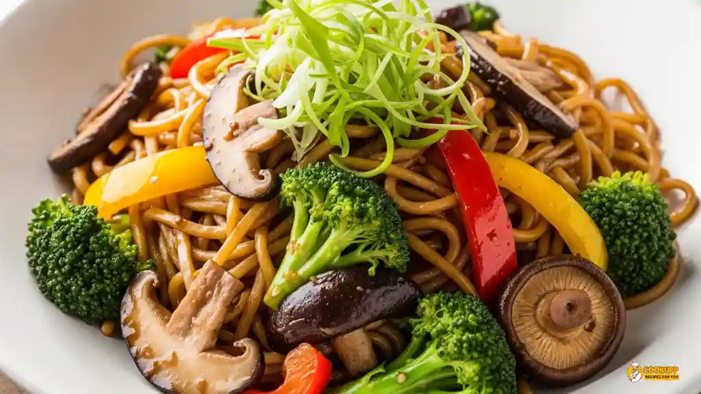 Yard House Shiitake Garlic Noodles Recipe