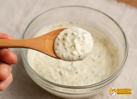Tasting and adjusting flavors in Texas Roadhouse Tartar Sauce
