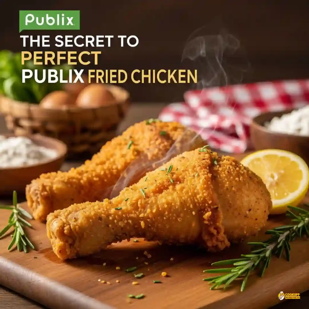 Close-up of juicy fried chicken with crunchy coating highlighting texture and flavor
