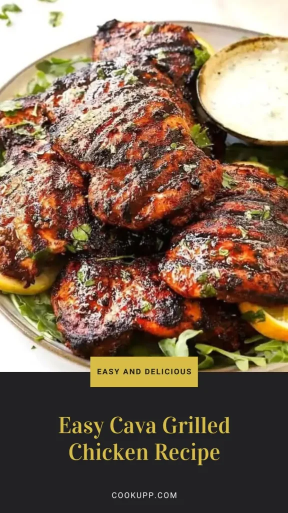 Copycat Easy Cava Grilled Chicken Recipe