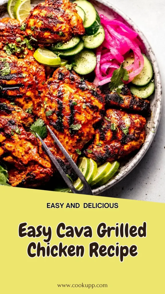 Easy Cava Grilled Chicken