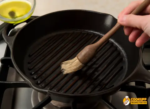 Preheating grill for perfect Cava Grilled Chicken