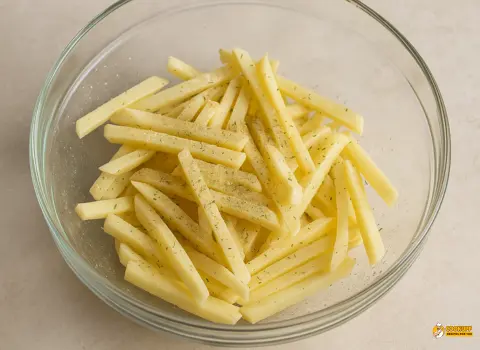 Prep and Season the Potatoes