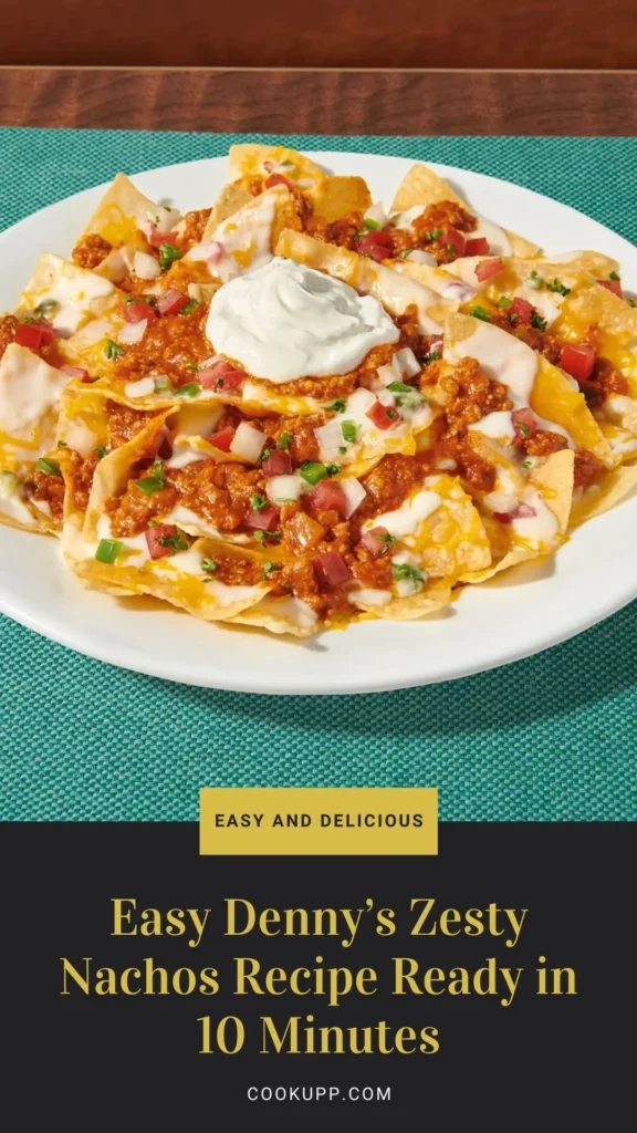 Copycat Easy Denny’s Zesty Nachos Recipe Ready in 10 Minutes