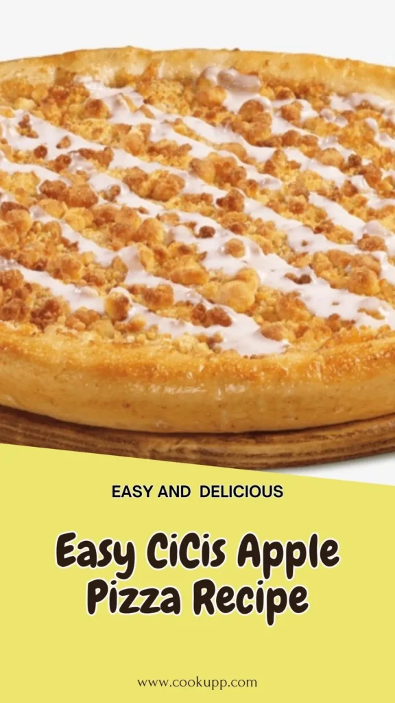 Easy CiCis Apple Pizza