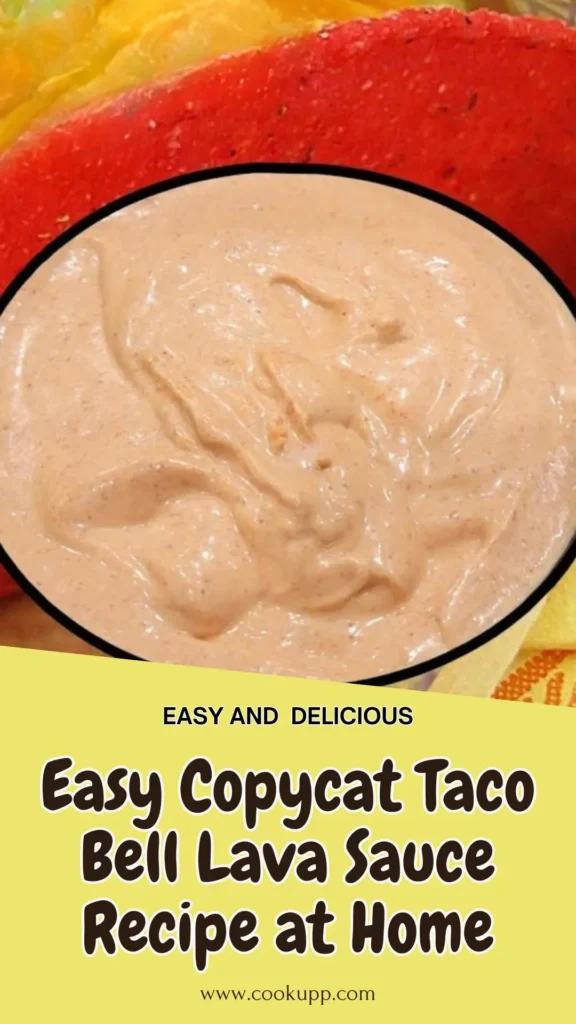 Easy Copycat Taco Bell Lava Sauce Recipe at Home
