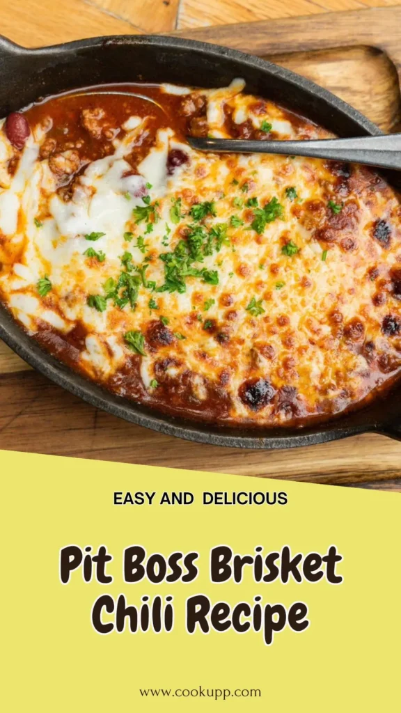 Pit Boss Brisket Chili